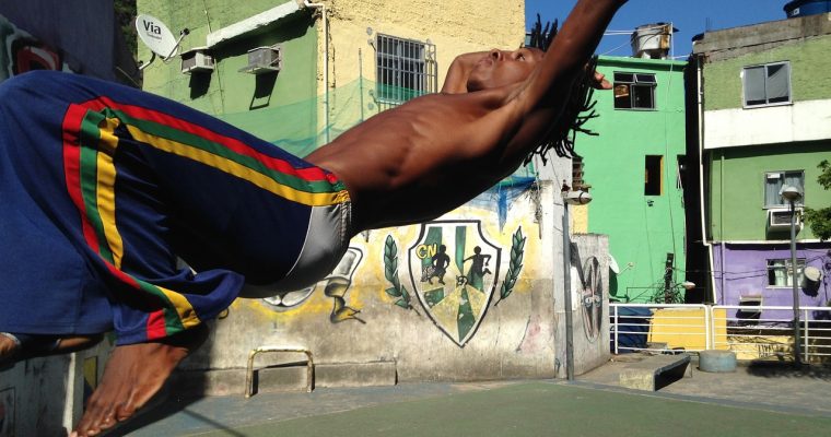 A special Capoeira class – see how great our youth are at acrobatics!